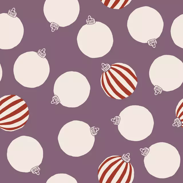 Tischdecke XMAS | Kugel Punkte