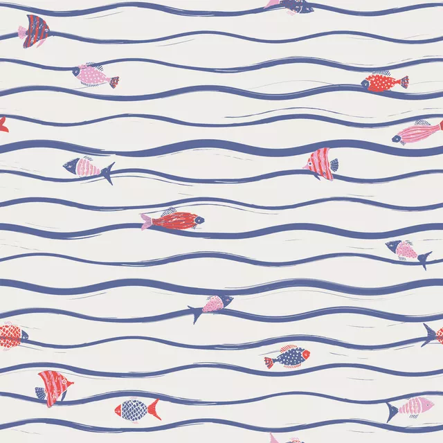 Bettwäsche Fische Allover