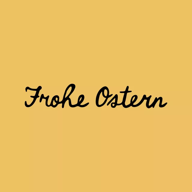 Frohe Ostern