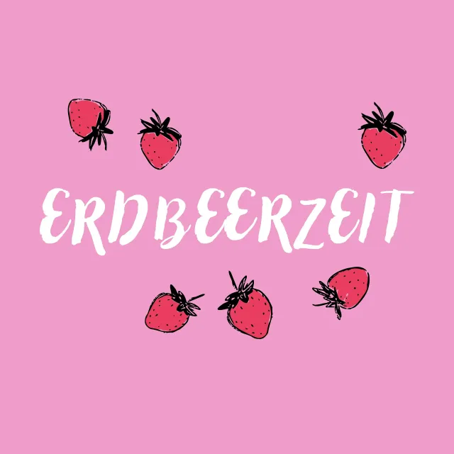 Kissen Erdbeerzeit