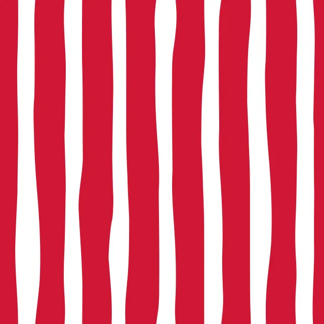 Bettwäsche Streifen rot-weiss