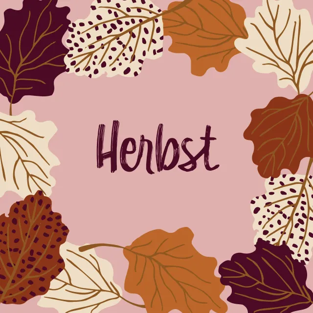 Kissen Herbst & Blätter