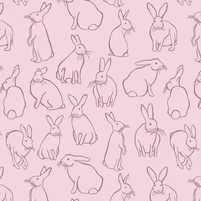 Servietten Bunnies Rose