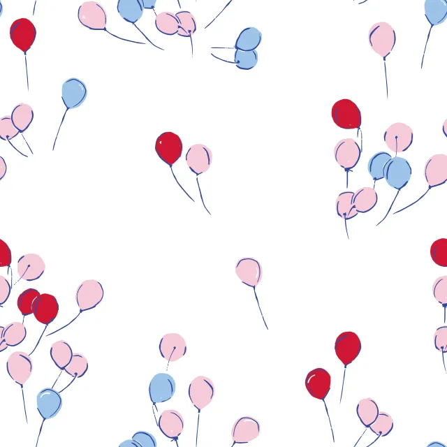 Tischdecke Luftballons bunt