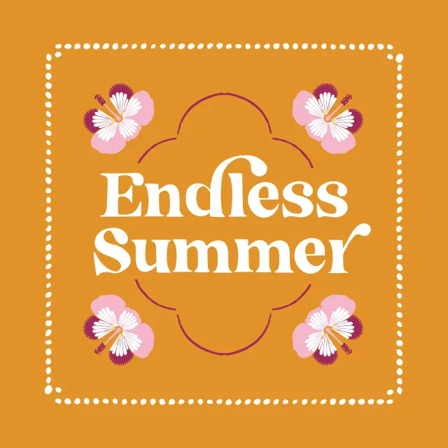 Tischset Endless Summer gelb