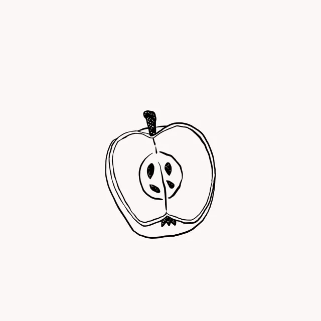 Servietten Apfel