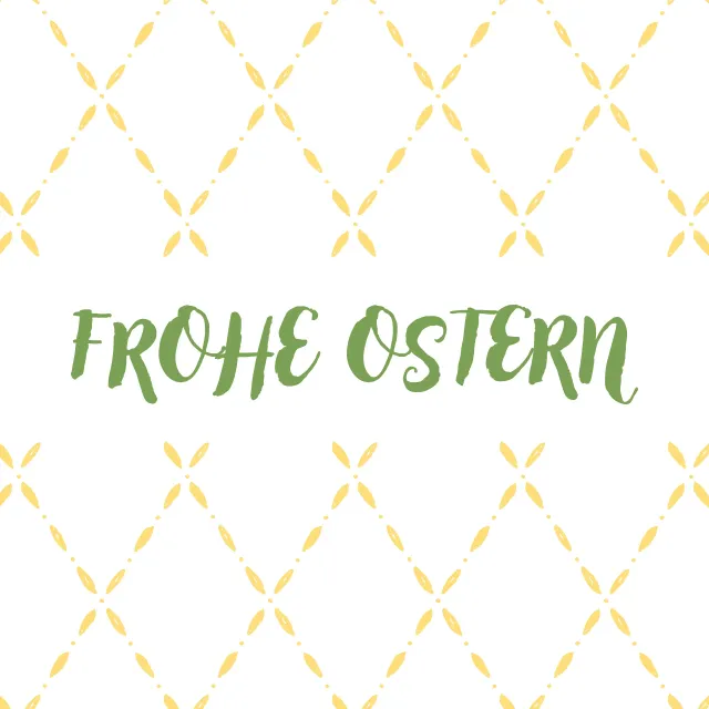 Kissen Frohe Ostern