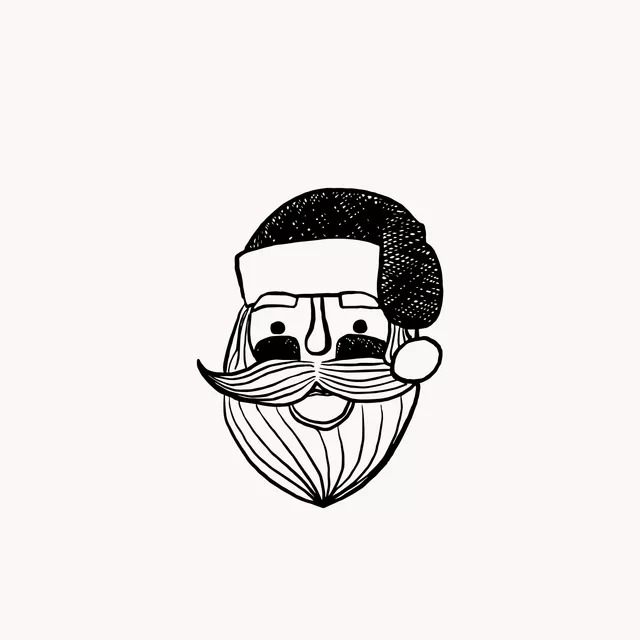 Kissen Santa