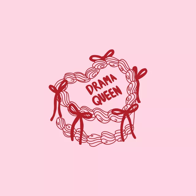 Kissen Drama Queen Cake