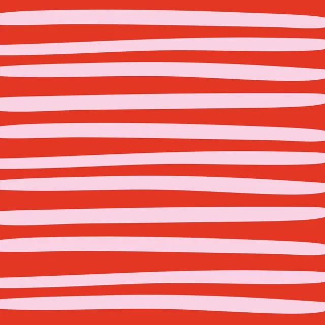 Sitzkissen Stripes Rot Rosa