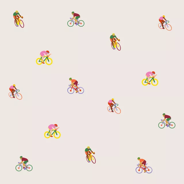 Bettwäsche Fahrrad Rennrad Muster