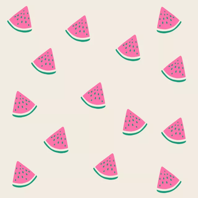 Kissen Watermelon Pattern
