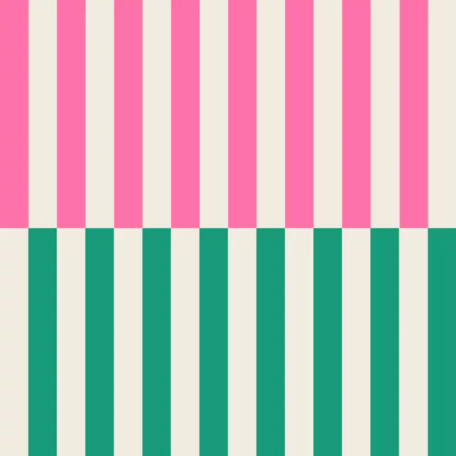 Kissen Stripes Checks Pink Green