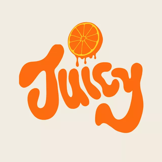 Kissen Juicy Orange Orange