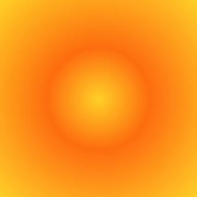 Kissen Gradient Orange Yellow
