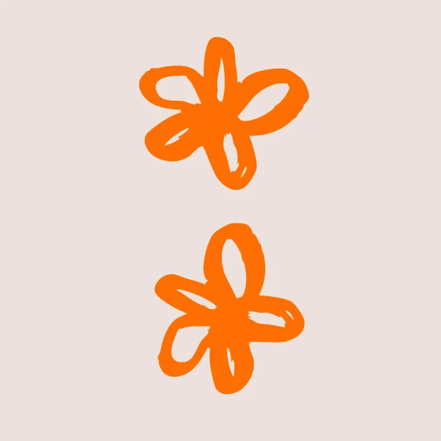 Tischläufer Blumen Muster