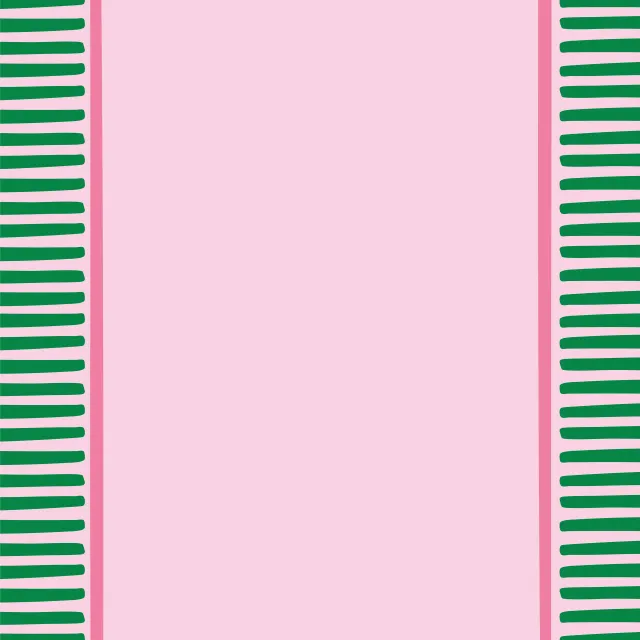 Tischdecke Stripes Grün Rahmen