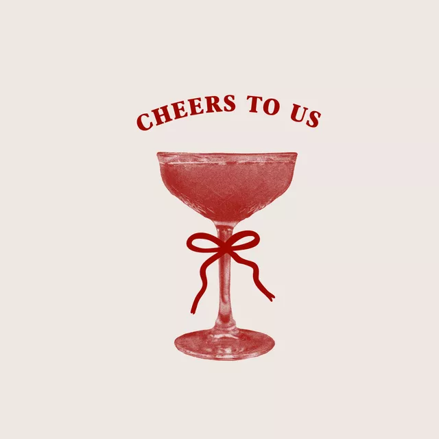 Kissen Cheers To Us