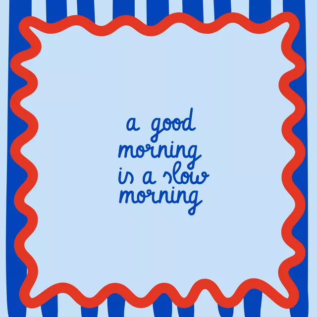 Kissen A Good Morning