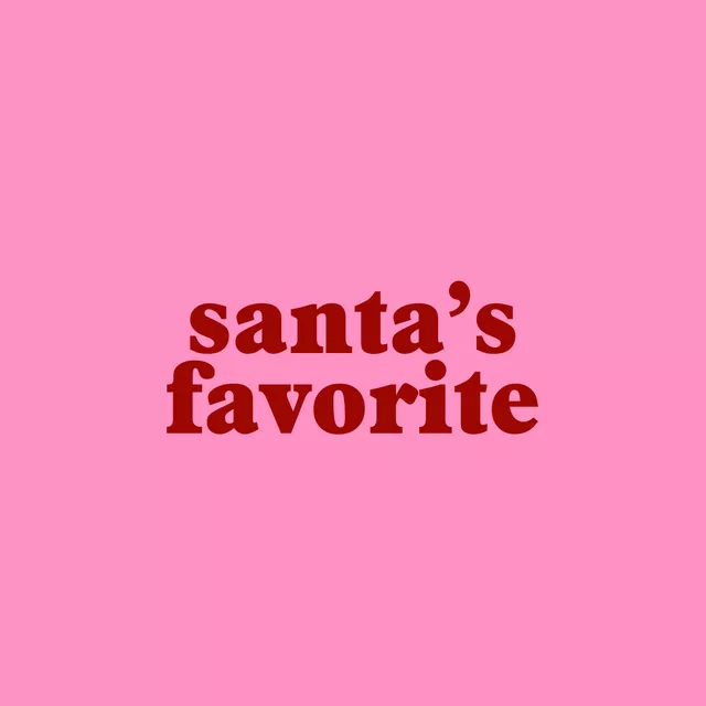 Kissen Santa's Favorite Pink