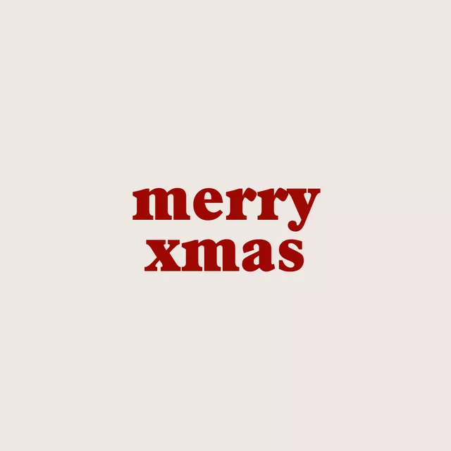Kissen Merry Xmas