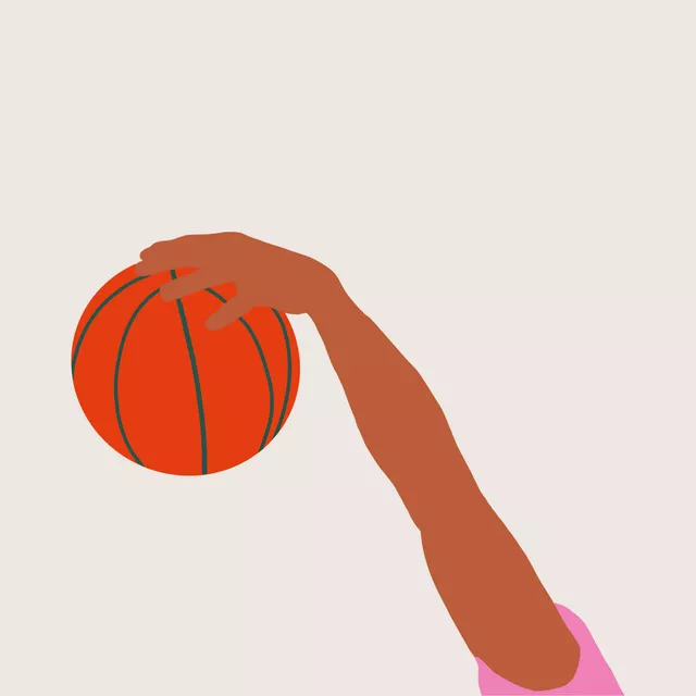 Kissen Basketball 2