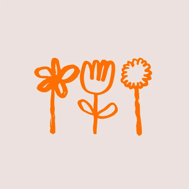 Tischset Blumen Trio
