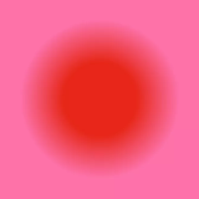 Kissen Gradient Red Pink 02