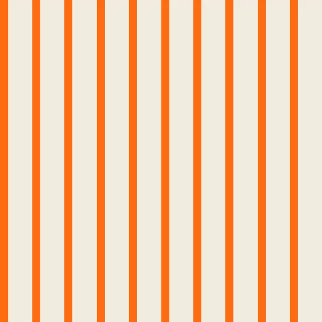 Kissen Stripes Beige Orange Small