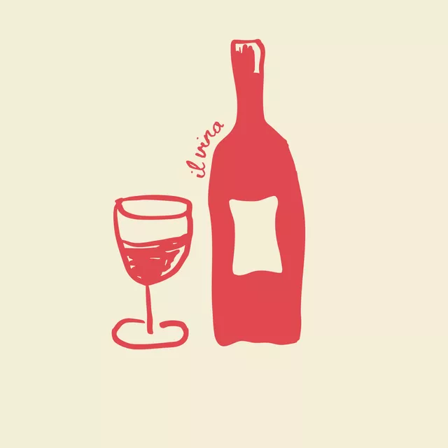 Kissen Vino Wein