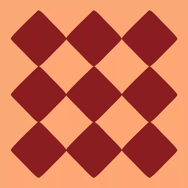Kissen Rauten-Karo 1