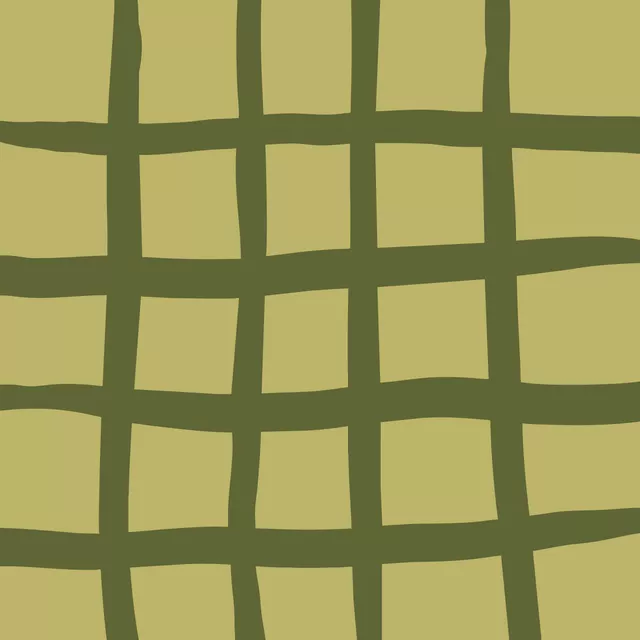 Kissen Gitter Green