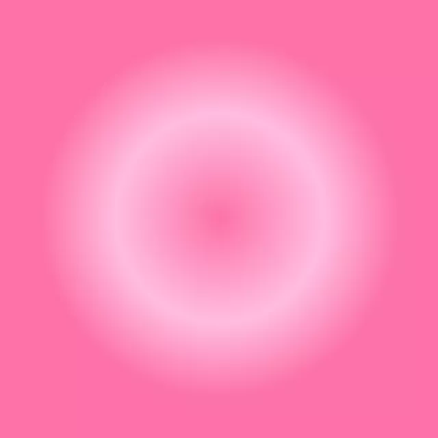 Kissen Gradient Pink Circle
