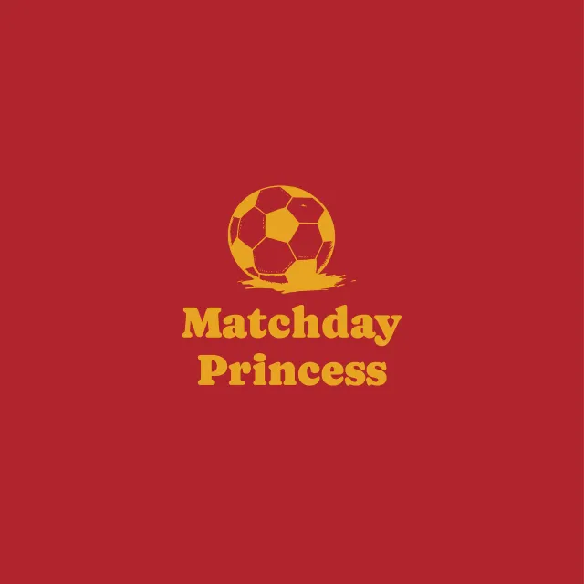 Kissen Matchday Princess Rot