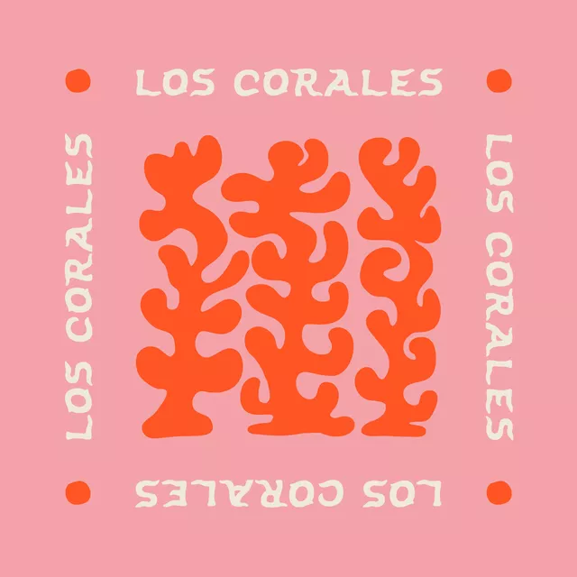 Kissen Los Corales Korallen