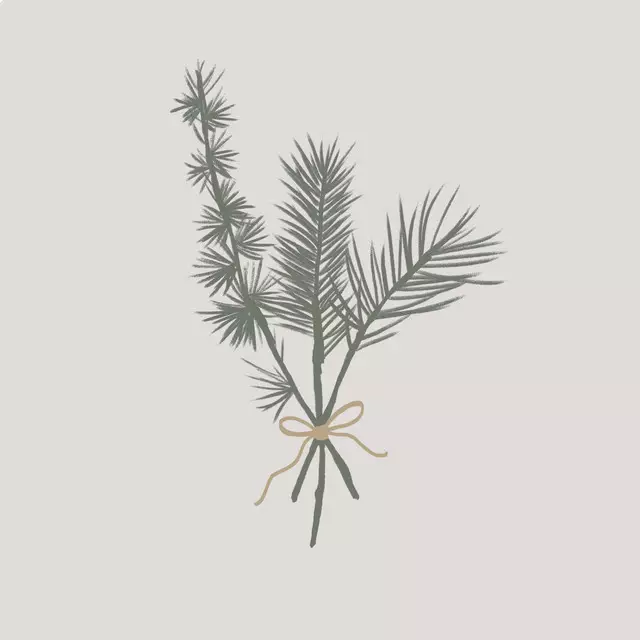 Kissen Weihnachtsstrauß 3