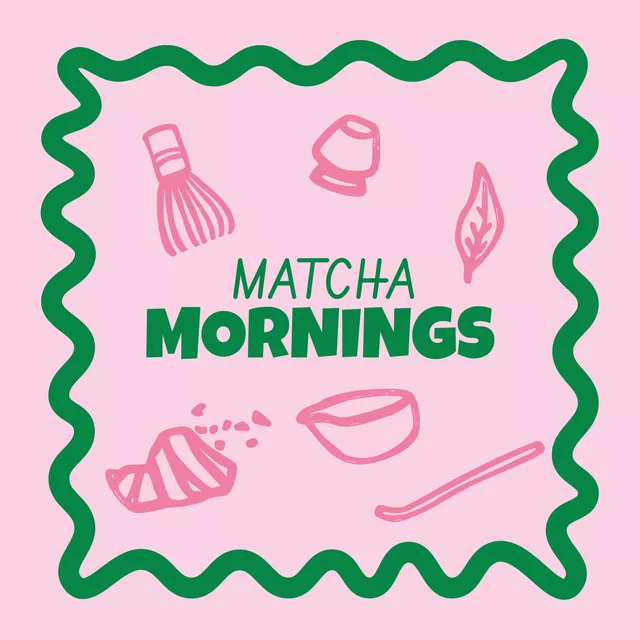 Kissen Matcha Mornings