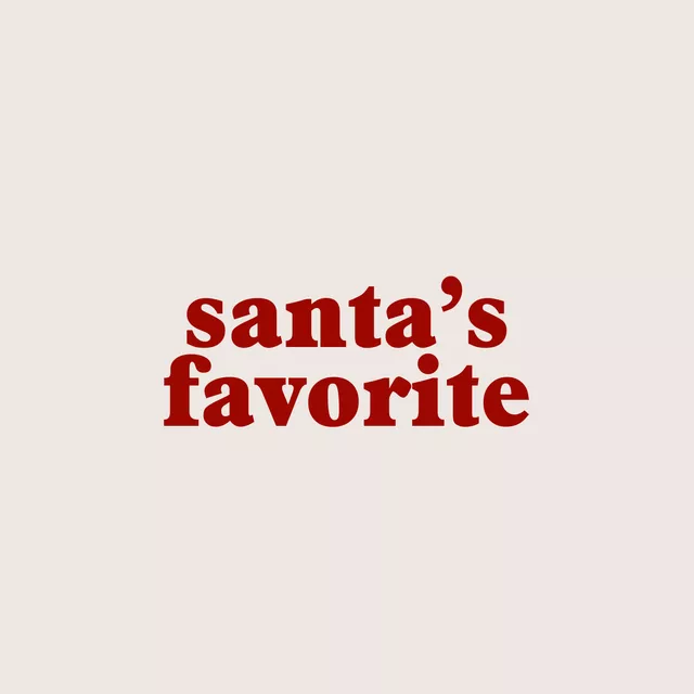 Kissen Santa's Favorite Beige