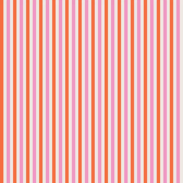 Kissen Stripes Babypink Karotte