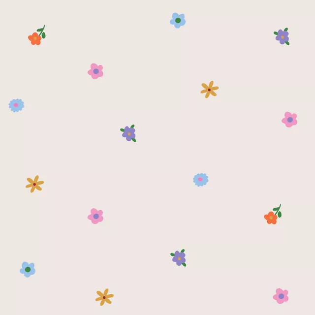 Servietten Blüten Muster