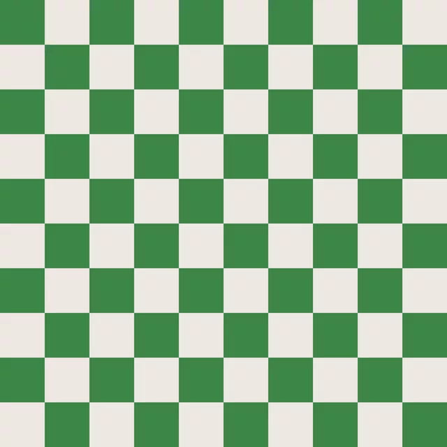 Tischset Checks Wiesengrün