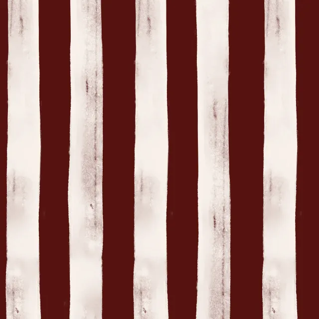 Watercolor Stripes dunkelrot