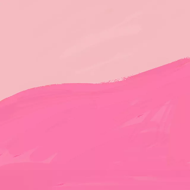 Kissen Color Flow rosa