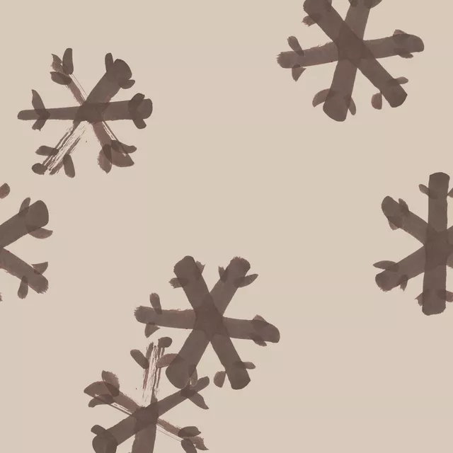 Tischläufer Allover Schneeflocken Umbra