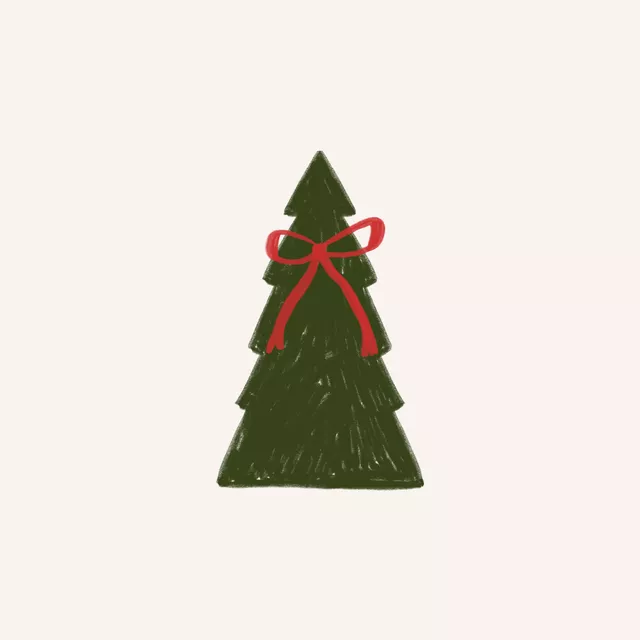Kissen Tree Bow