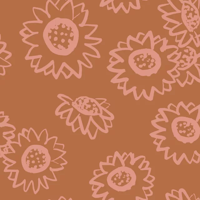 Sonnenblume Altrosa