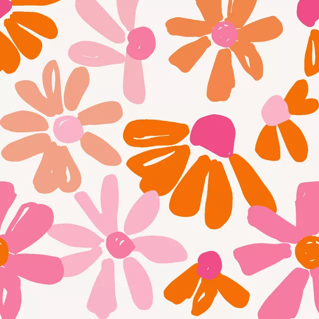Sommer Blumen rosa