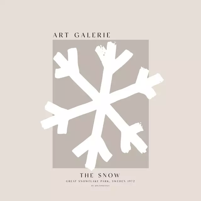 Servietten Snowflake Galerie