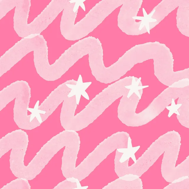 Tischdecke pink