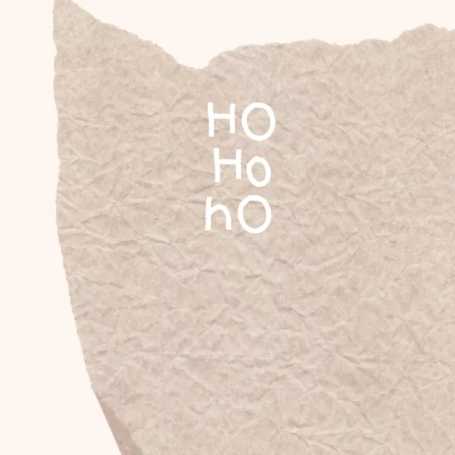 Tischläufer Ho Ho Ho Papercut